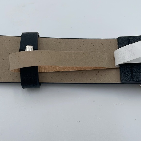 Target Black Belt with Silver Heart Buckle - Picture 3 of 7